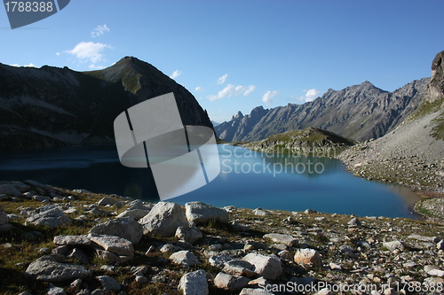 Image of Lake in mountains