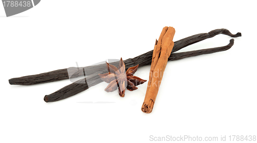 Image of Vanilla, Cinnamon and Star Anise