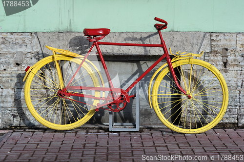 Image of red bike