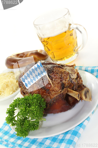 Image of grilled pork knuckle