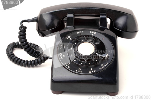 Image of Black Vintage Phone