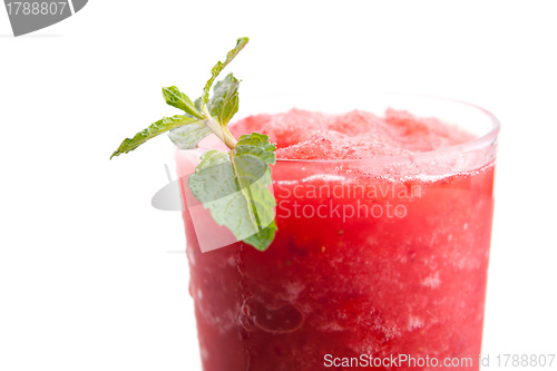 Image of Frozen Tropical Strawberry Slushie