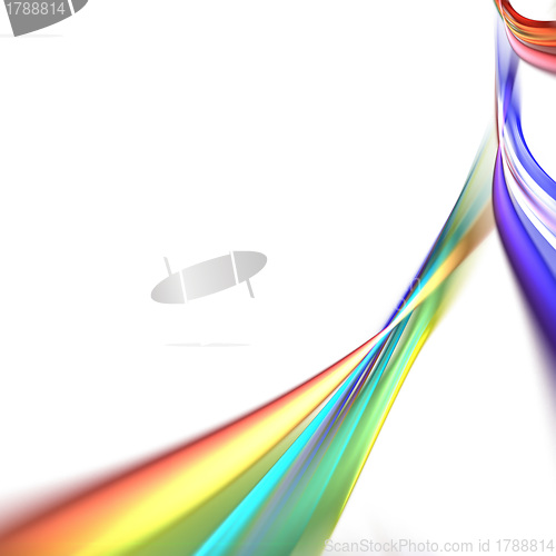 Image of Rainbow Fractal Ribbons