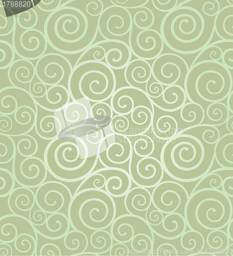 Image of Elegant swirl seamless composition