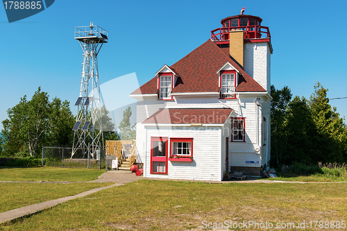 Image of Cabot Head Lighthouse Bruce Peninsula, Ontario, Canada