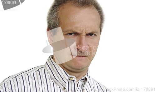 Image of Angry businessman