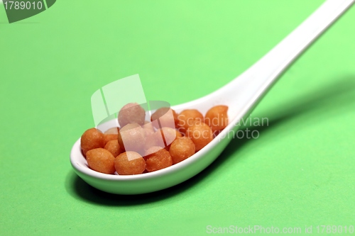 Image of back pea spoon