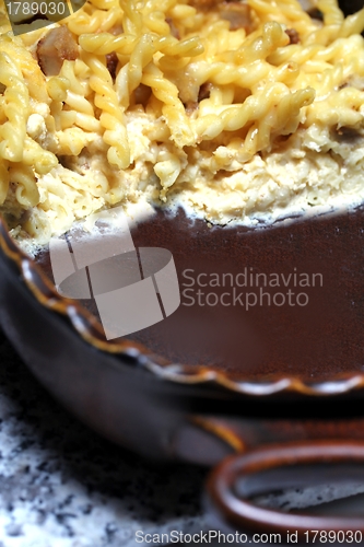 Image of noodle casserole