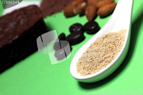 Image of brownie baking ingredients