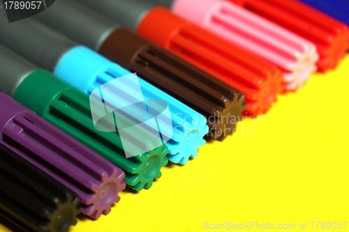 Image of colorful markers