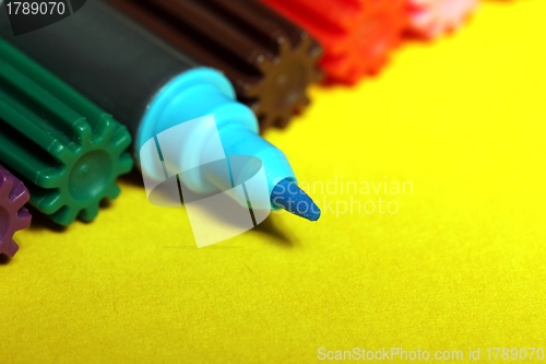 Image of colorful markers