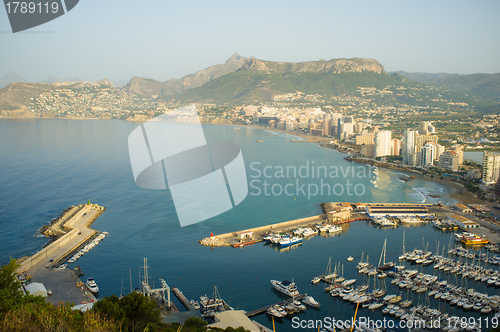 Image of Calpe harbor