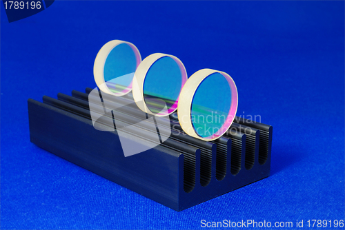 Image of laser optics