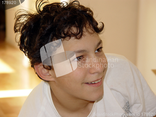 Image of Boy smiling