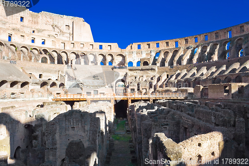 Image of Ruins of Colosseum in Rome