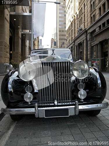 Image of Antique Car Rolls Royce