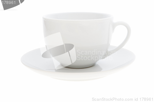 Image of White coffe cup