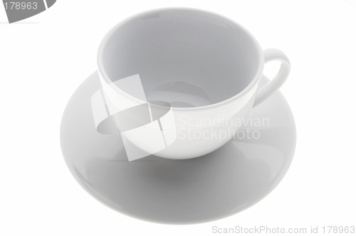 Image of White coffe cup