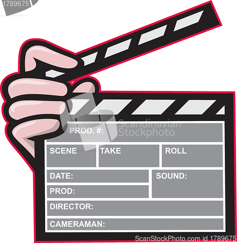 Image of Clapboard Clapperboard Clapper Front