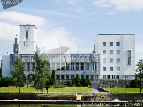 Image of The Town Hall of Sandvika, Norway