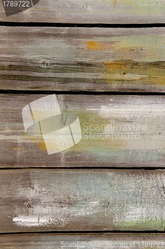 Image of Abandoned wooden wall.