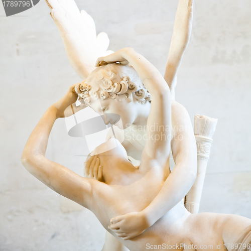 Image of Psyche revived by Cupid kiss