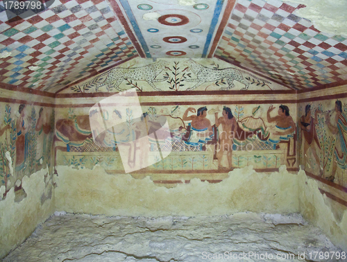 Image of Etruscan tomb