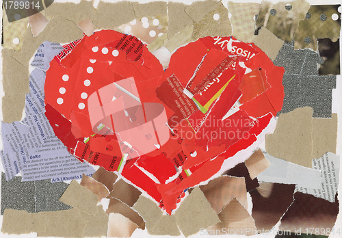 Image of Heart collage