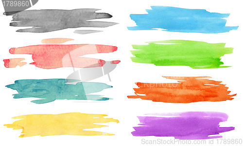 Image of Watercolor strokes