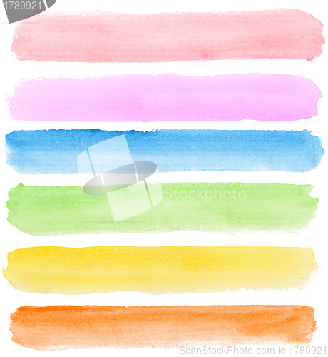 Image of watercolor banners