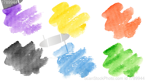 Image of Watercolor strokes