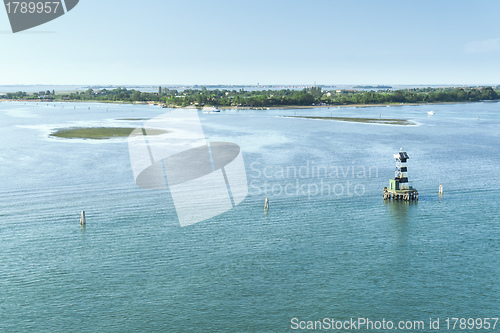 Image of lighthouse Venice Italy