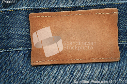 Image of Jeans label