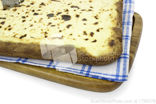 Image of Cheesecake made â€‹â€‹from rye flour