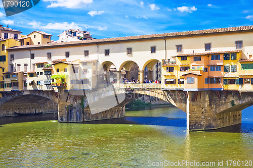 Image of Ancient bridge Ponte vecchio