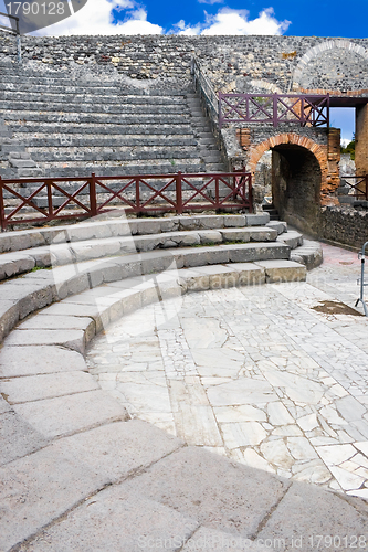Image of Small amphitheater in Pompeii
