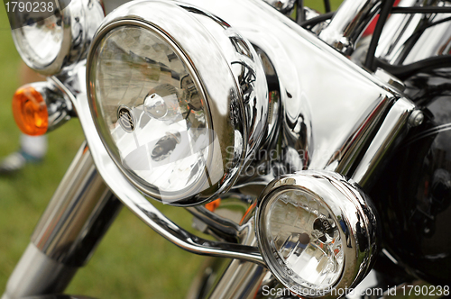 Image of classic motorcycle