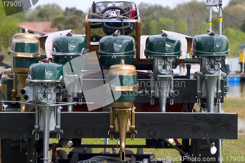 Image of Boat engine