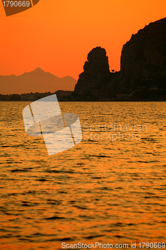 Image of Sunset in Italy (Terracina, Lazio)