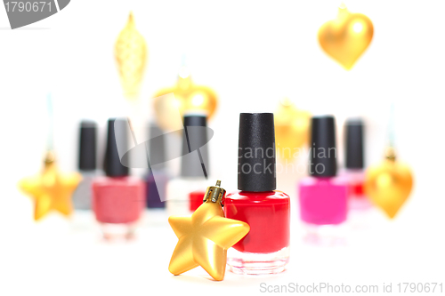 Image of Nail polish - new year party makeup