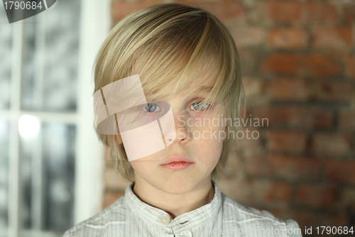 Image of Child boy - face close-up