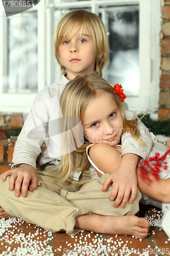 Image of Young couple - Valentine's day, first love concept