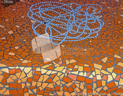 Image of Orange mosaic