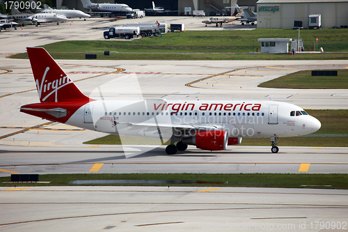 Image of Virgin America Airbus A319