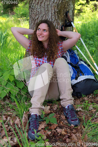 Image of Short break during a Nordic Walking tour