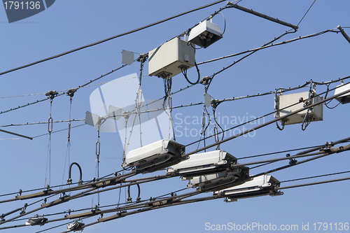 Image of overhead lines