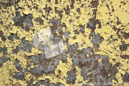 Image of rundown varnished surface