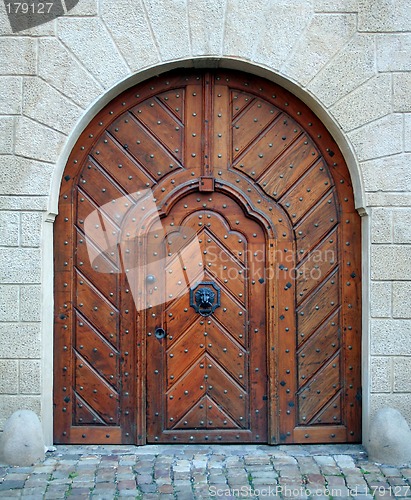 Image of Magic woden doorway