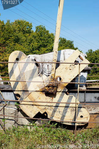 Image of The counterweight  oil machine- rocking chair