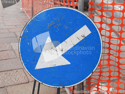 Image of Arrow sign